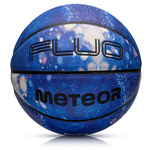 Basketball Meteor Fluo blau/weiß 7