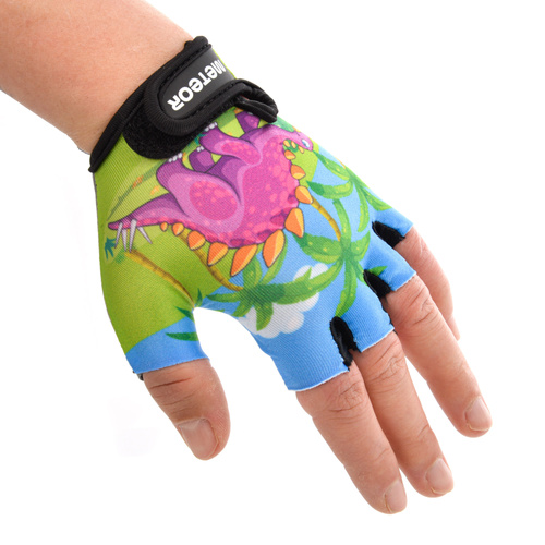 Fahrradhandschuhe Meteor Kids S Dinosaurier