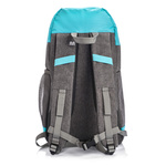 Thermorucksack Meteor Arctic 20 l blau/grau melange
