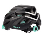 Fahrradhelm Meteor Marven S 52-56 cm schwarz/mint