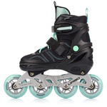 Inlineskates Meteor L 38-41 Urbo schwarz/minzfarben