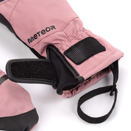 Winter gloves Meteor Hazy M pink/black