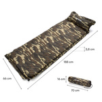 Self inflating mat Meteor 188×66×3,8 cm Moro