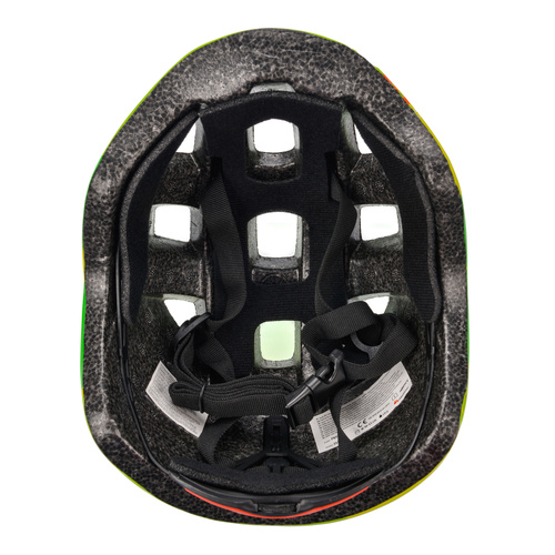Kids bike helmet PNY11 M 48-53 cm Dogs green