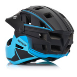 Fullface-Fahrradhelm Meteor Hydra S 51-55 cm schwarz/blau