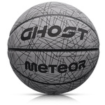 Piłka do koszykówki Meteor Ghost odblaskowy biały 7