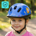 Kinderfahrradhelm Meteor KS06 S 48-52 cm Garten