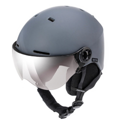 Kask narciarski Meteor Falven L 58-61 cm szary