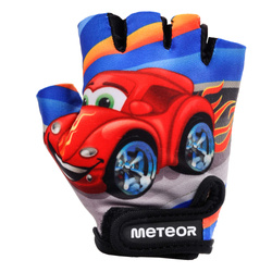 Rękawiczki rowerowe Meteor Kids M Auto