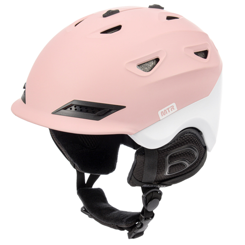 Kask narciarski Meteor Montara M 55-58 cm biały/różowy