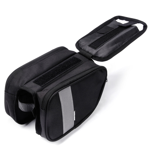 BICYCLE TOP TUBE BAG WITH MOBILE PHONE POCKET METEOR TORYS