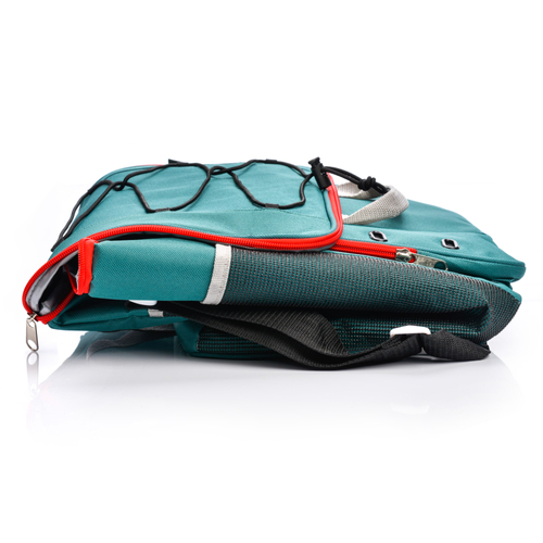 COOLER BAG METEOR FROSTY green/red