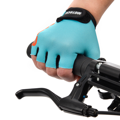 Cycling gloves Meteor Kids S One blue