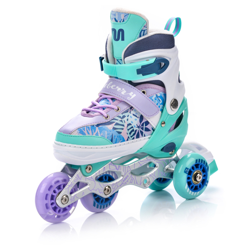 Inline skates Meteor 4w1 Blueberry L 38-41