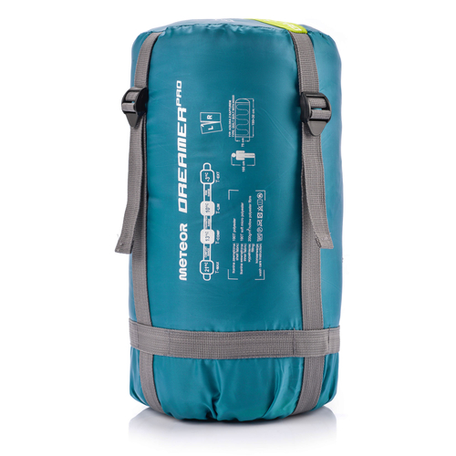 Meteor Dreamer Pro R sleeping bag navy/green