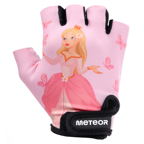 Meteor Kids S Princess cycling gloves