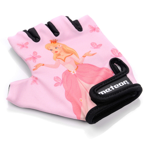 Meteor Kids XS Princess cycling gloves