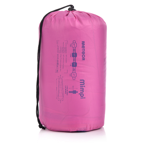 Meteor Ymer Robot sleeping bag pink/ purple