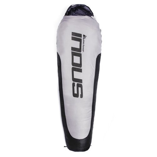 Sleeping bag Meteor Indus R gray / black