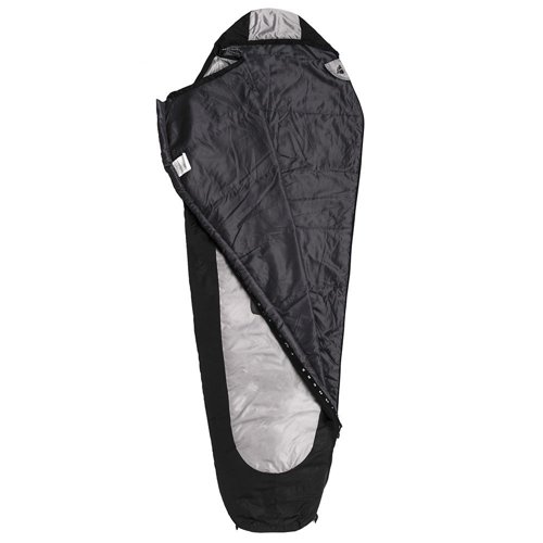 Sleeping bag Meteor Indus R gray / black