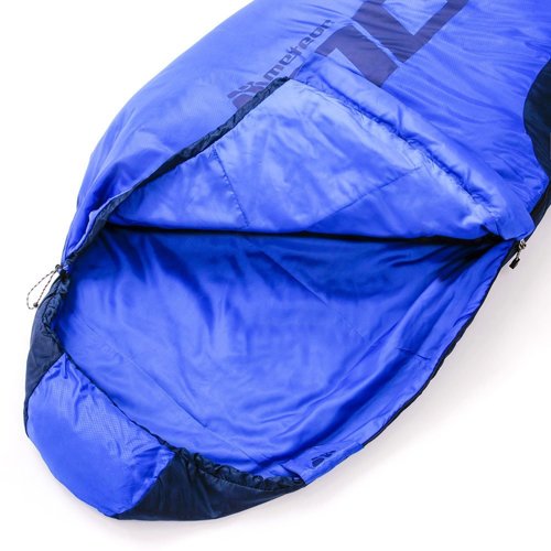 Sleeping bag Meteor Indus R navy blue / blue