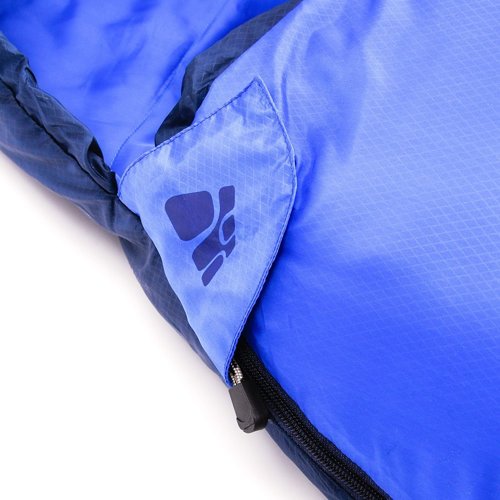 Sleeping bag Meteor Indus R navy blue / blue