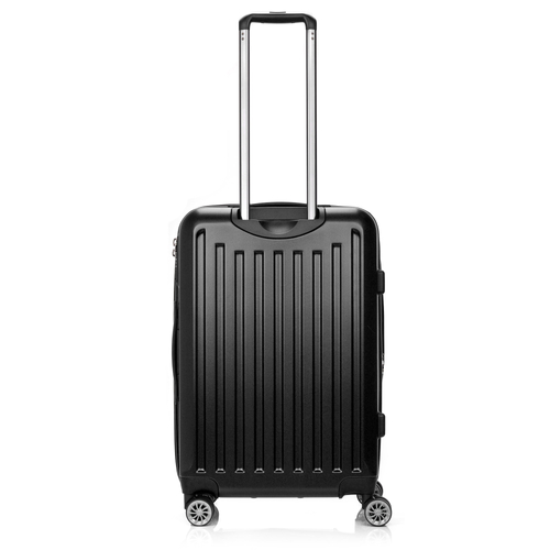SwissBags Cosmos Medium Suitcase 65cm Black